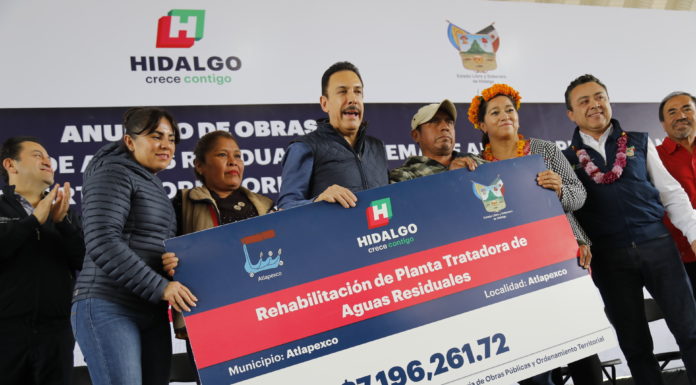 DESTINA FAYAD 25.5 MDP EN OBRAS PARA EL DESARROLLO DE ATLAPEXCO