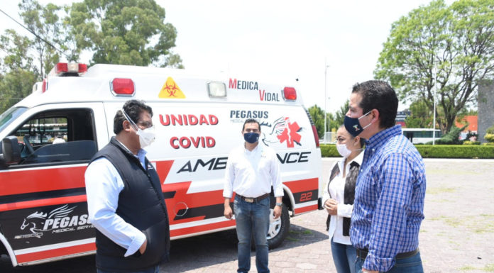 En Tula, suman ambulancia exclusiva para pacientes COVID-19