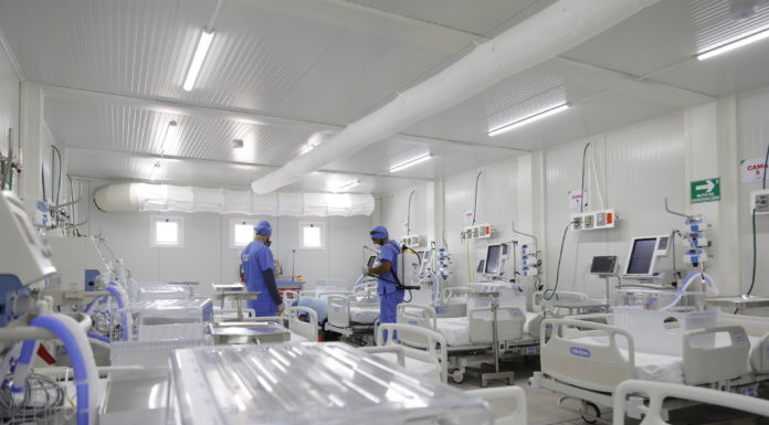 CONSTRUYERON HOSPITAL EN HIDALGO EN 15 DÍAS, ATIENDE A PACIENTES CON COVID