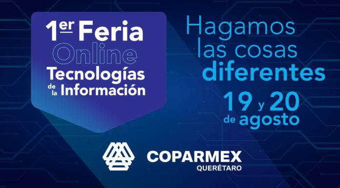 COPARMEX se alista para su primera Feria Virtual de Tecnologías de la Información