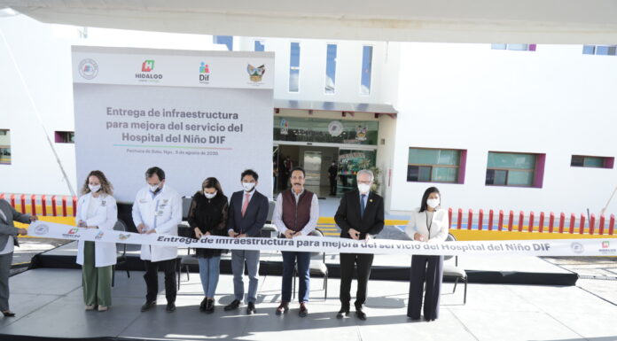 HIDALGO ES REFERENTE NACIONAL EN ATENCIÓN ONCOLÓGICA INFANTIL