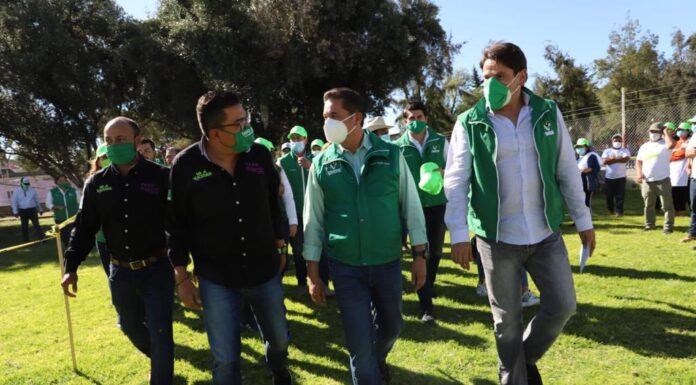 ANTE DIRIGENCIA NACIONAL DEL PVEM, TAVO MAGAÑA FIJA CINCO EJES PARA SU GOBIERNO EN TULA.