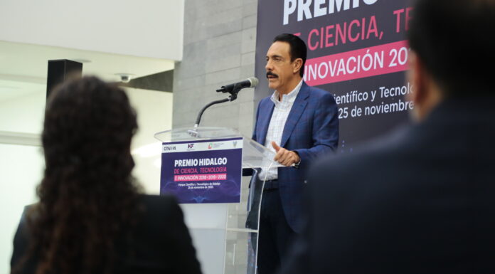 HIDALGO ES EL ESTADO MÁS INNOVADOR DEL PAÍS: OMAR FAYAD
