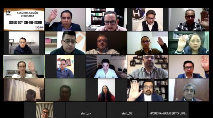 IEEH aprueba Convocatoria para Organizaciones de la Sociedad Civil que deseen promover el voto rumbo a la Jornada Electoral del 06 de junio