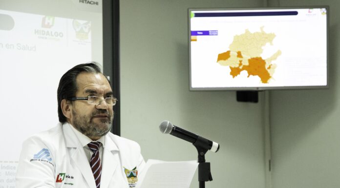 DECLARAN ZONAS DE RIESGO EPIDEMIOLÓGICO A 33 MUNICIPIOS HIDALGUENSES