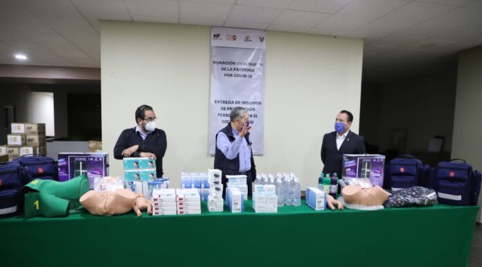 HIDALGO RECIBE DONATIVO DE INSUMOS DE NACIONES UNIDAS