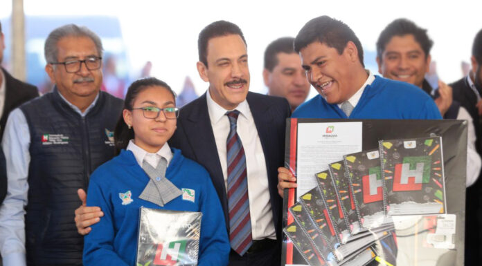 HIDALGO PRIMER LUGAR NACIONAL CON MAYOR ASISTENCIA EDUCATIVA