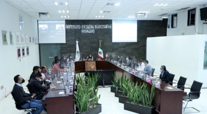 IEEH concluye Sesión Permanente de Seguimiento a Cómputos Distritales y Municipales 2021