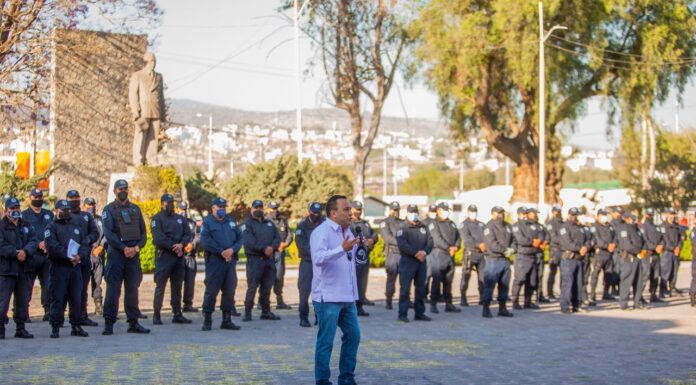 Humanidad, responsabilidad y compromiso, guiarán la seguridad pública en Tula.