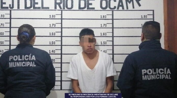 EN TEPEJI, POLICÍA MUNICIPAL ASEGURA A INTEGRANTE DE BANDA DEDICADA AL ROBO CON VIOLENCIA EN LA REGIÓN