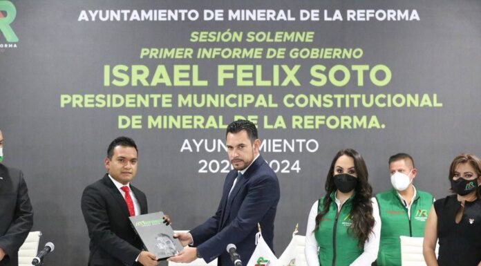 LA RECONSTRUCCIÓN DE MINERAL DE LA REFORMA ES UNA REALIDAD: ISRAEL FELIX