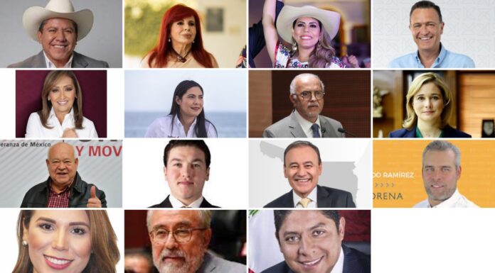 LOS GOBERNADORES DE LA CUARTA TRANSFORMACIÓN.