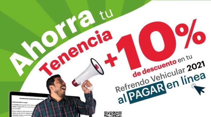 LANZA GOBIERNO DE HIDALGO PROGRAMA DE CONTROL VEHICULAR “BUEN FIN 2021”