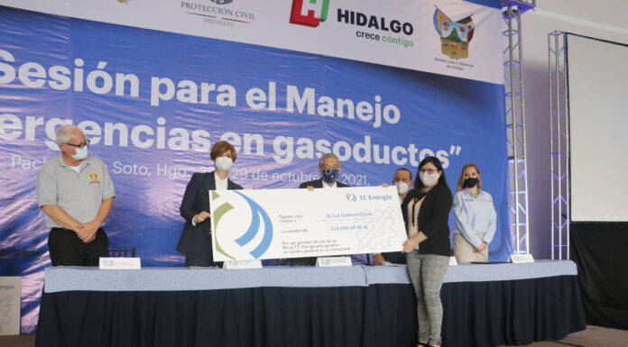 RECIBE GOBIERNO DE HIDALGO DONACIONES DE TC ENERGÍA