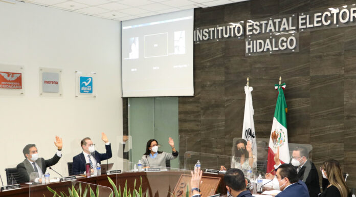 IEEH aprueba Calendario Electoral de Proceso Electoral Local 2021-2022