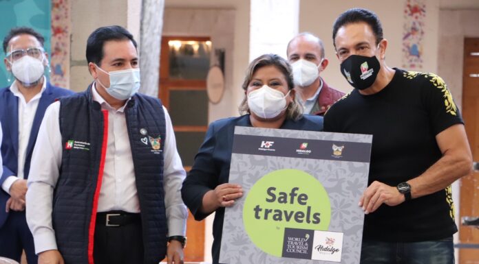 CONSEJO MUNDIAL DEL VIAJE Y EL TURISMO AVALA A HIDALGO COMO UN SITIO SEGURO PARA EL TURISMO