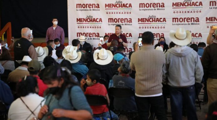LA FUERZA DE MORENA ESTÁ EN SU UNIDAD: JULIO MENCHACA