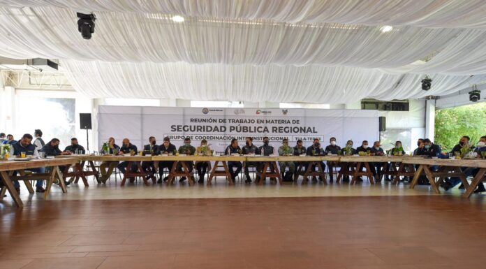 Realizan en Tula de Allende reunión de trabajo en materia de Seguridad Pública Regional