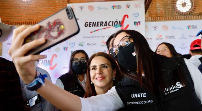 LAS Y LOS JÓVENES SON EJE DEL DESARROLLO Y CONTRIBUYEN AL CRECIMIENTO DEL ESTADO DE HIDALGO: CAROLINA VIGGIANO