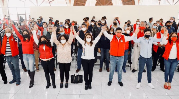 RECONOCE LA SECRETARIA GENERAL DEL PRI, CAROLINA VIGGIANO, LEALTAD Y UNIDAD EN PRIISMO HIDALGUENSE