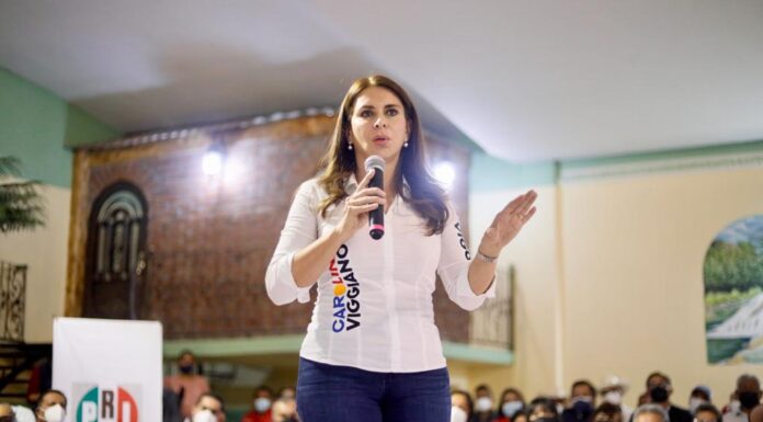 BIENVENIDOS LOS MILITANTES QUE SE FUERON EN BUSCA DE HORIZONTES SOLO PARA COMPROBAR QUE LAS VERDADERAS OPORTUNIDADES ESTÁN EN EL PRI SEÑALA CAROLINA VIGGIANO