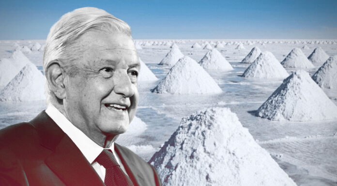 AMLO publica reforma para nacionalizar el litio