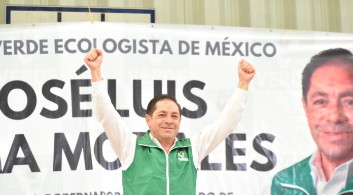Inicia campaña Jose Luis Lima, candidato a gobernador de Hidalgo por el Partido Verde