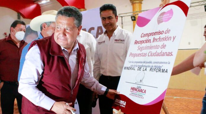Julio Menchaca construye programa de gobierno con propuestas de la gente