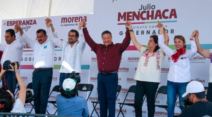San Agustín Metzquititlán se suma al proyecto transformador de Julio Menchaca, sostienen.