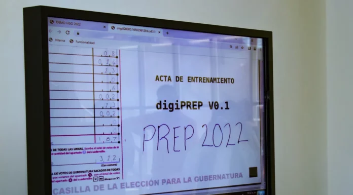 Previo a la celebración de los Simulacros PREP, IEEH realiza prueba de funcionamiento
