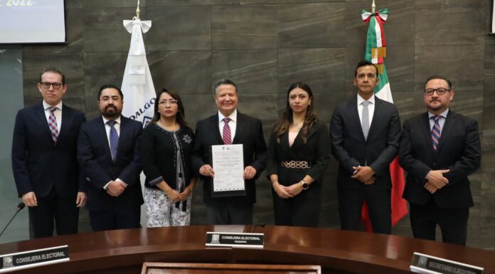 DECLARAN A JULIO MENCHACA GOBERNADOR ELECTO DEL ESTADO DE HIDALGO