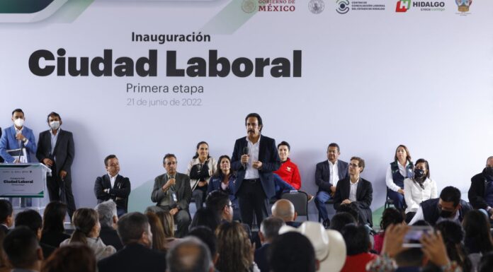 INAUGURA OMAR FAYAD LA PRIMERA ETAPA DE CIUDAD LABORAL