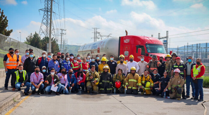 Se realiza Simulacro Mayor en Parque Industrial Tepeji por parte de grupo PAMI en coordinación con Protección Civil.
