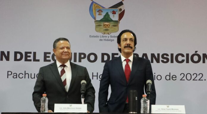 Anuncian Menchaca y Fayad equipo de transición de gobierno