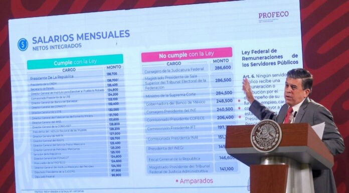 AMLO busca evitar que funcionarios ganen más que el presidente