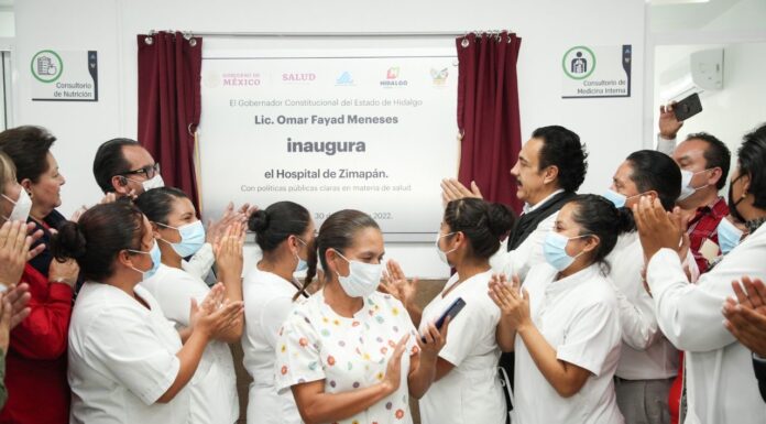Inauguran nuevo Hospital Regional y Centro Gerontológico Integral en Zimapán