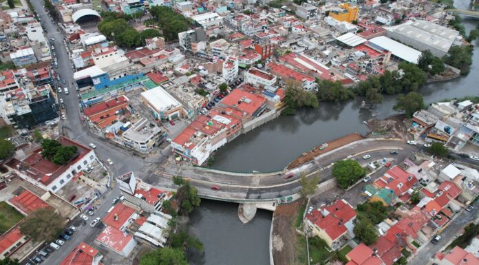 Abren circulación en el puente Zaragoza en Tula de Allende
