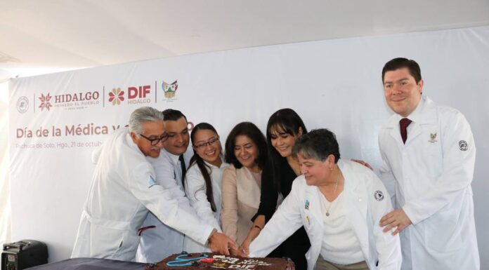 Reconoce Edda Vite a personal médico del DIFH