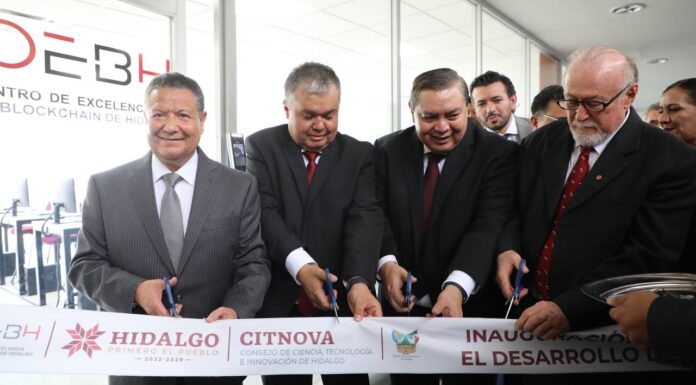 Inauguró Menchaca Centro de Excelencia Blockchain