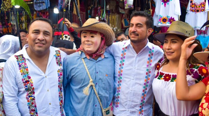 La cultura tolteca estuvo presente en los festejos del Xantolo 2022