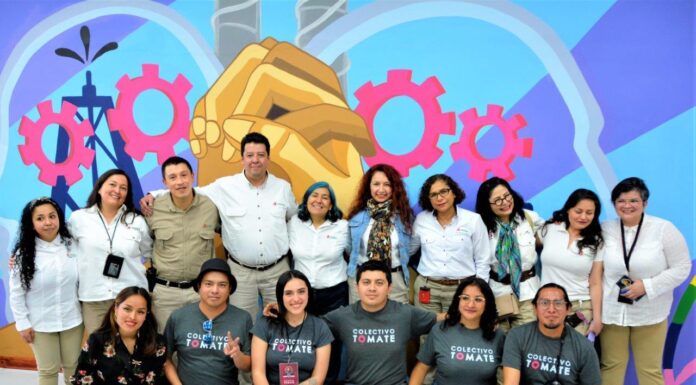 Inaugura PEMEX murales colectivos en la Refinería de Tula