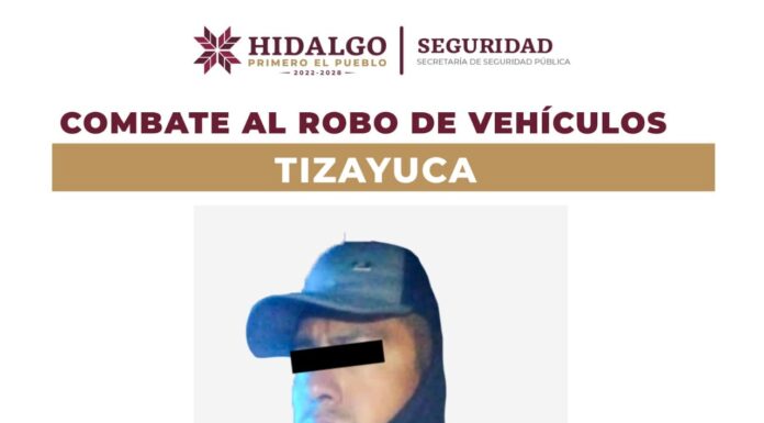 Recupera SSP Hidalgo tractocamión robado y asegura a probable responsable