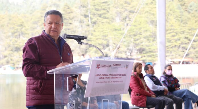 Menchaca Salazar refrenda compromiso con el desarrollo acuícola de Hidalgo