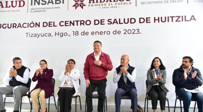 Coordinación entre el Gobierno de México y el de Hidalgo favorece al sector salud: Menchaca Salazar
