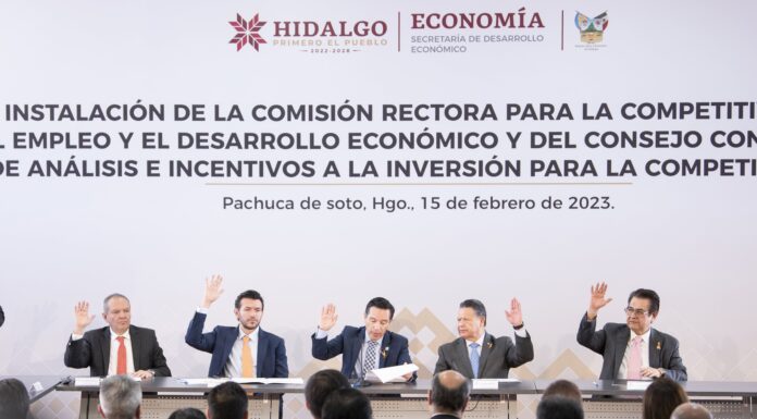 Alianza con el sector empresarial detonará desarrollo económico en Hidalgo: Julio Menchaca