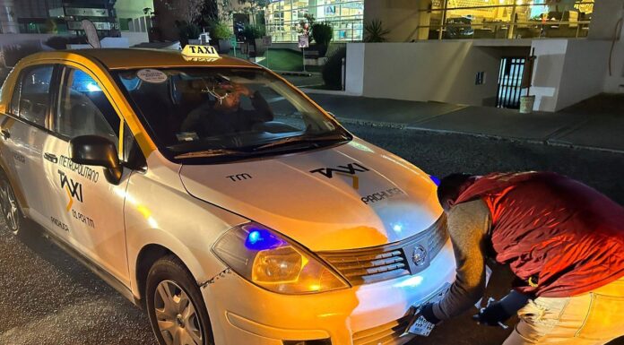 Aplican alcoholímetro a personas operadoras de colectivas y taxis