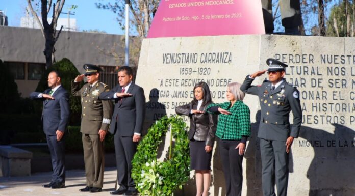 106 Aniversario de la Promulgación de la Constitución Política de los Estados Unidos Mexicanos