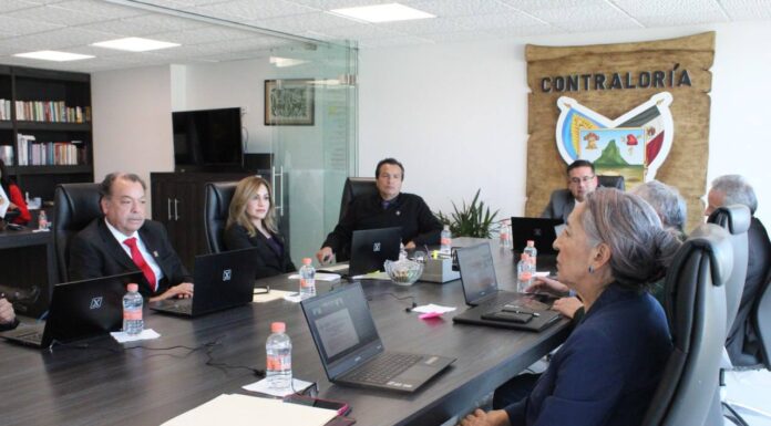 Mesa de trabajo con Órganos Internos de Control del Estado de Hidalgo