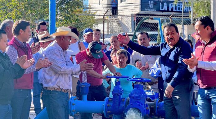 Entregan reposición del pozo de agua potable en Tlamaco.
