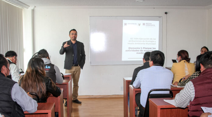 Inician capacitaciones en materia ambiental para funcionarios municipales